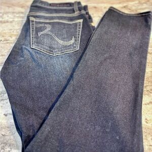 Rock & Republic Dark Blue Berlin with Rhinestone Pocket Women’s 10